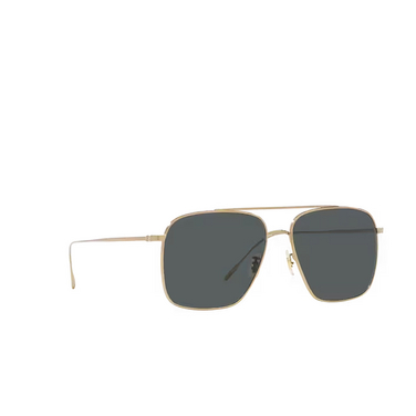 Oliver Peoples DRESNER Sunglasses 5292P2 gold - three-quarters view