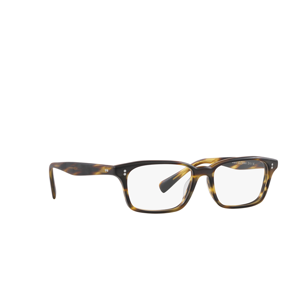 Oliver Peoples EDELSON Eyeglasses 1474 Semi Matte Cocobolo - three-quarters view