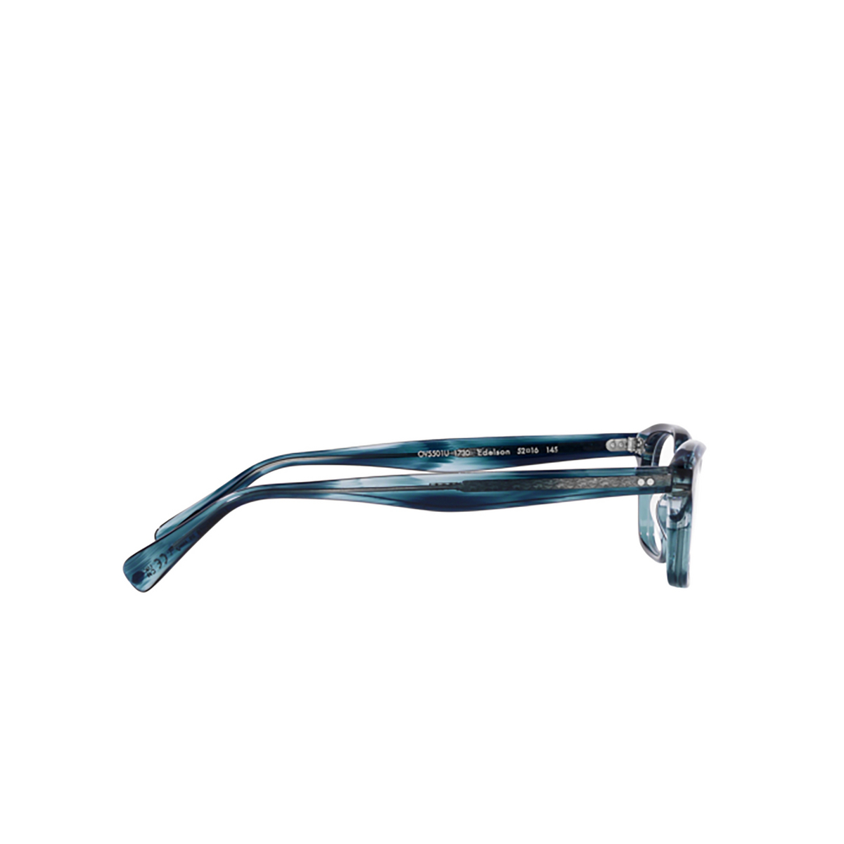 Oliver Peoples EDELSON Eyeglasses 1730 Dark Blue Vsb - product thumbnail 3/4