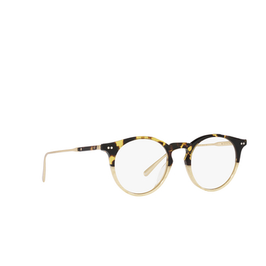 Oliver Peoples EDUARDO-R Korrektionsbrillen 1589 dtb / beige silk / brushed gold - Dreiviertelansicht