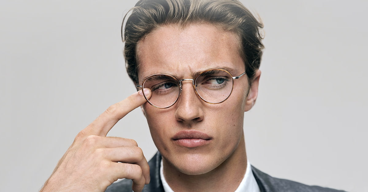 American psycho best sale glasses oliver peoples