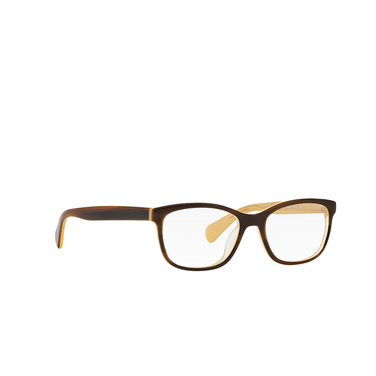 Gafas graduadas Oliver Peoples FOLLIES 1281 tortoise - cream - Vista tres cuartos