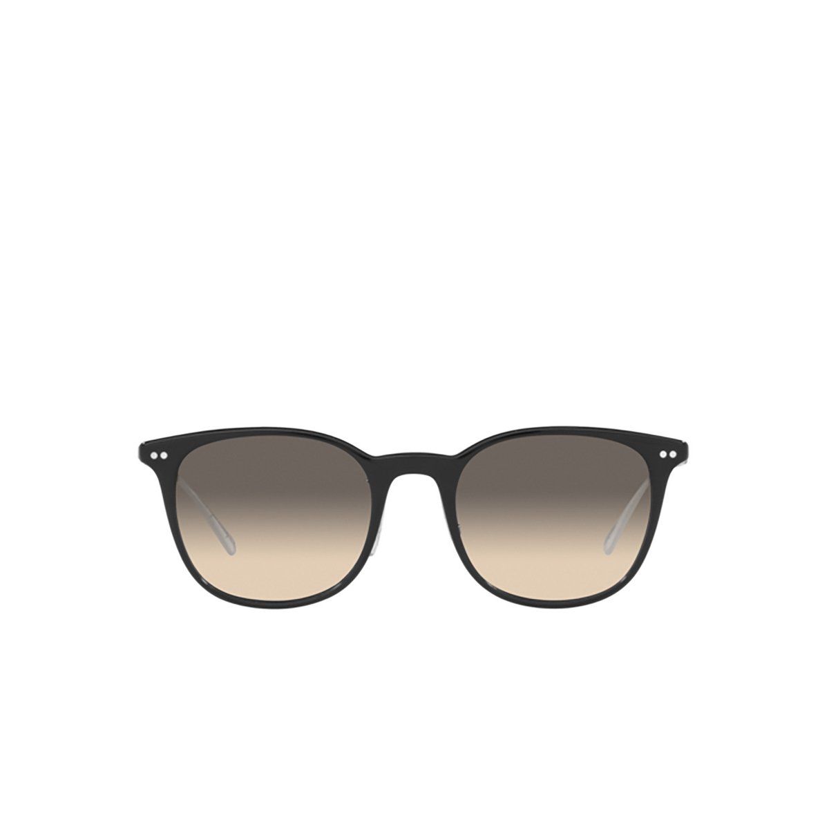 Oliver Peoples GERARDO Sunglasses 100532 Black / Brushed Silver - front view