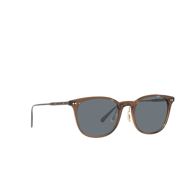 Occhiali da sole Oliver Peoples GERARDO 1738R8 dark auburn / antique gold - tre quarti