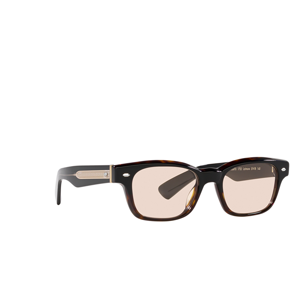 Oliver Peoples LATIMORE Eyeglasses 1722 Black / 362 Gradient - three-quarters view