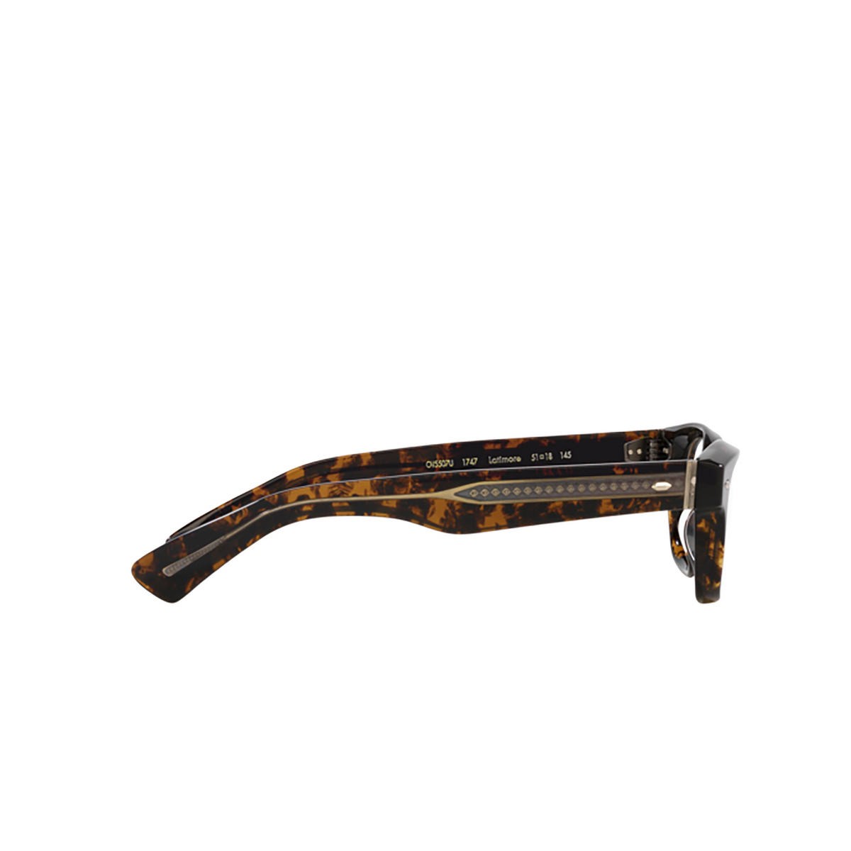 Oliver Peoples LATIMORE Eyeglasses 1747 Walnut Tortoise - product thumbnail 3/4