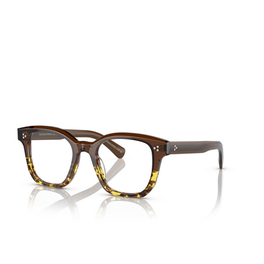 Oliver Peoples LIANELLA Korrektionsbrillen 1756 espresso / 382 gradient - Dreiviertelansicht