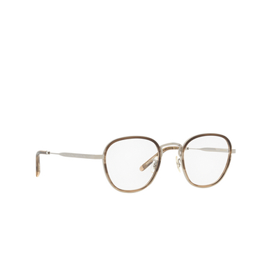 Oliver Peoples LILLETTO-R Eyeglasses 5036 silver / taupe smoke - three-quarters view