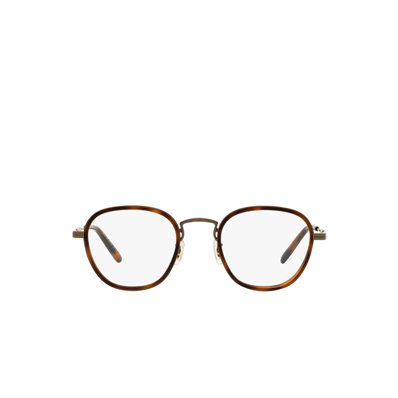 Oliver Peoples LILLETTO-R Eyeglasses 5284 antique gold / dark mahogany - 1/4