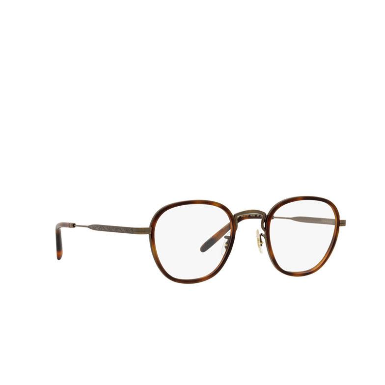 Oliver Peoples LILLETTO-R Eyeglasses 5284 antique gold / dark mahogany - 2/4