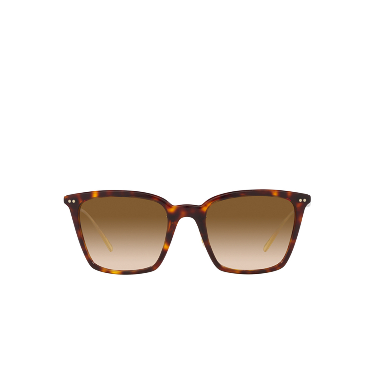 Oliver Peoples LUISELLA Sunglasses 176851 Amaro Tortoise / Gold - front view