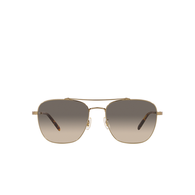 Oliver Peoples MARSAN Sunglasses 525232 brushed gold - 1/4