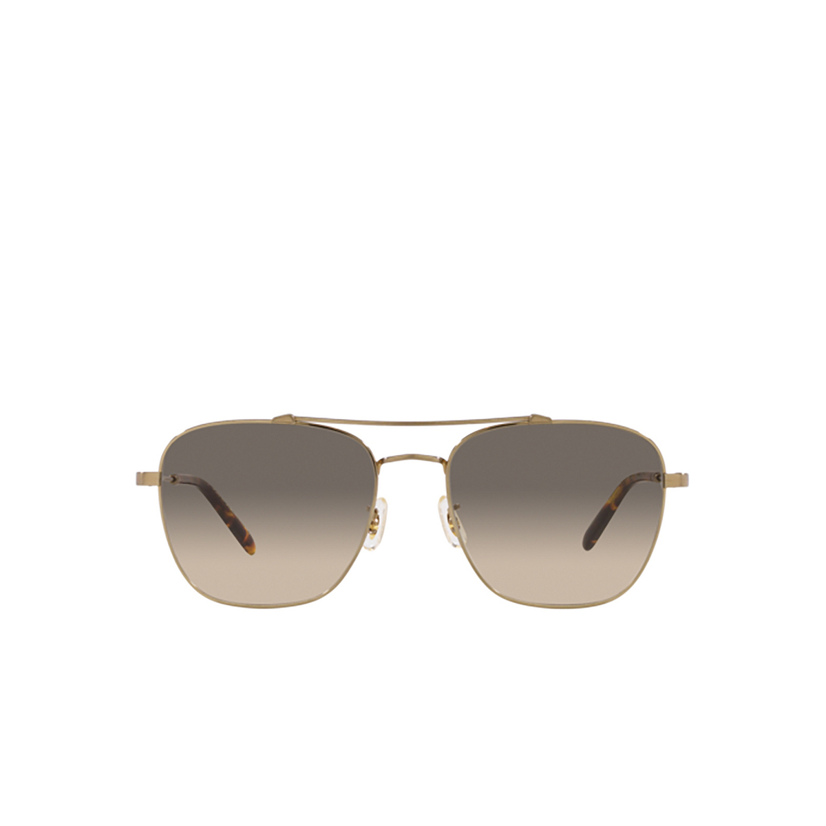 Oliver Peoples MARSAN Sunglasses 525232 Brushed Gold - front view