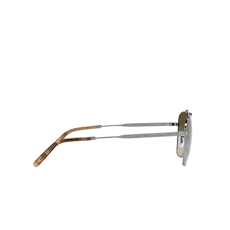 Oliver Peoples MARSAN Sunglasses 525485 brushed silver - 3/4