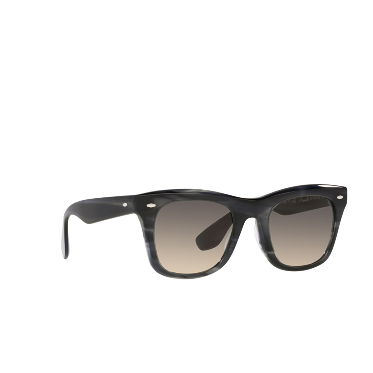 Oliver Peoples MR. BRUNELLO Sunglasses 166132 Charcoal tortoise - three-quarters view