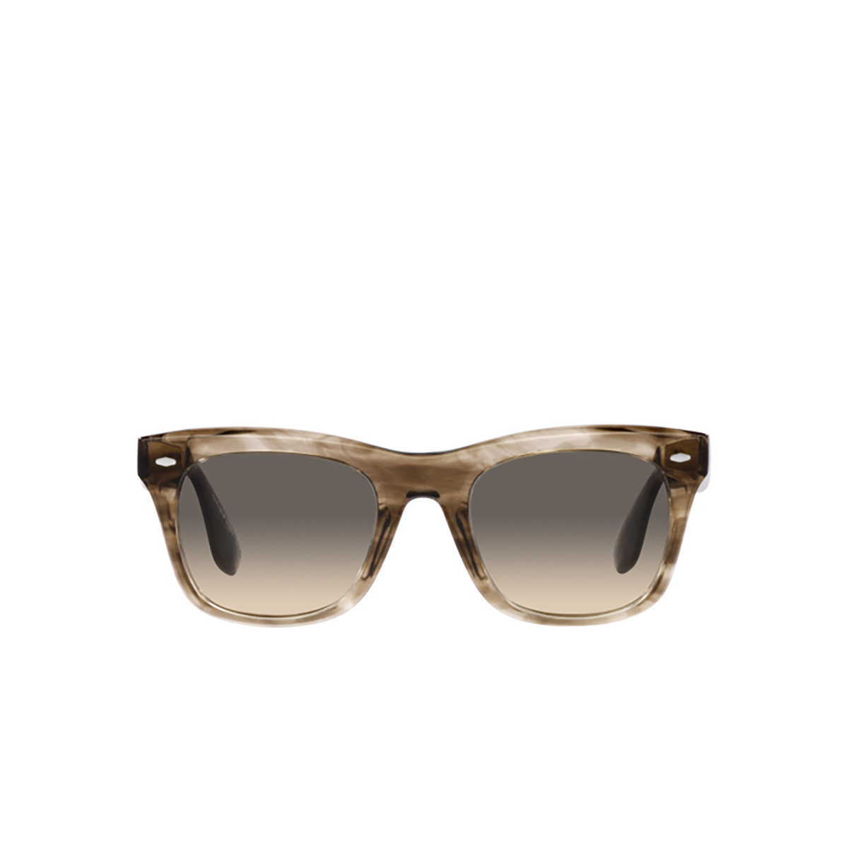 Oliver Peoples MR. BRUNELLO Sunglasses 171832 Taupe smoke - front view