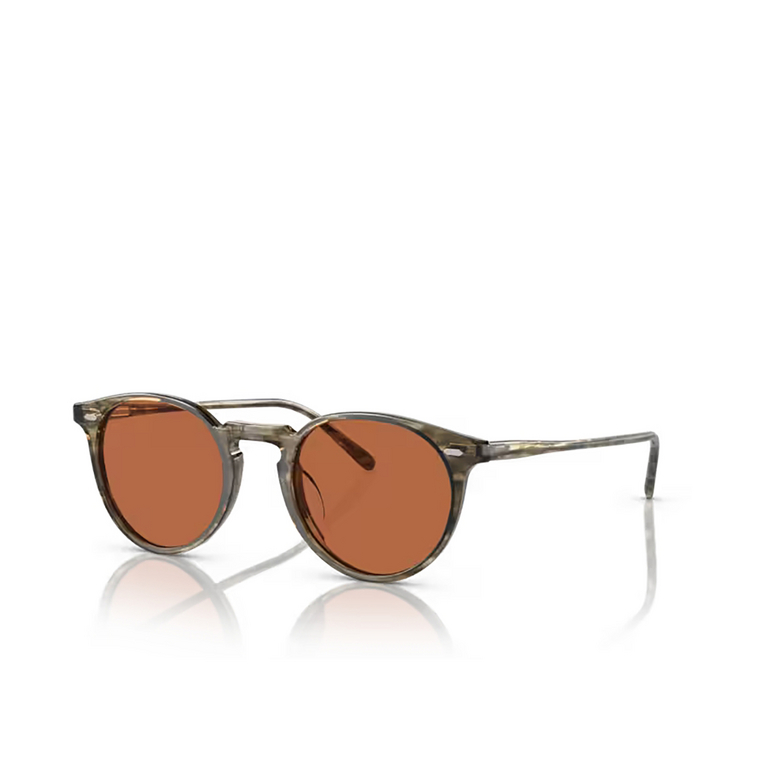 Oliver Peoples N.02 Sunglasses 173553 soft olive bark - 2/4