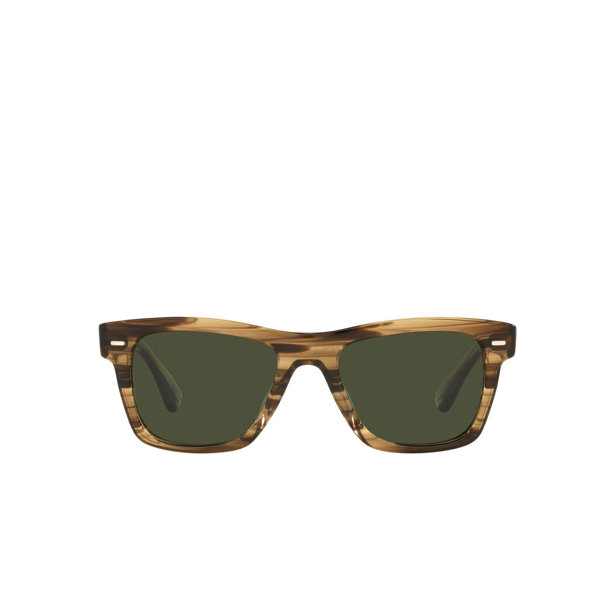 Oliver Peoples OLIVER Sunglasses 171952 Olive Smoke - front view