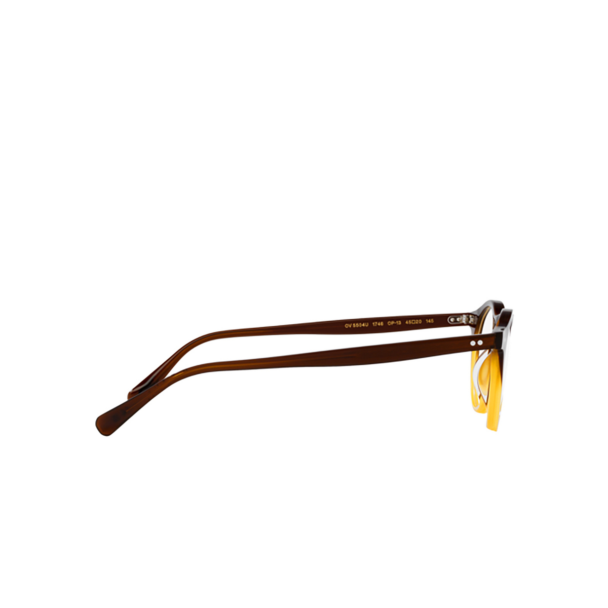 Oliver Peoples OP-13 Eyeglasses 1746 Whisky Gradient - product thumbnail 3/4