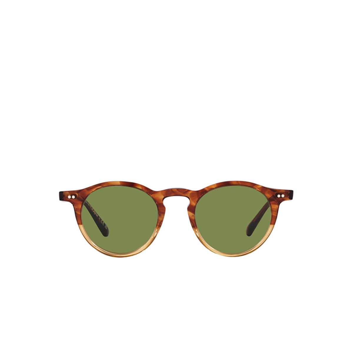 Oliver Peoples OP-13 Sunglasses 175452 Dark Amber Gradient - front view