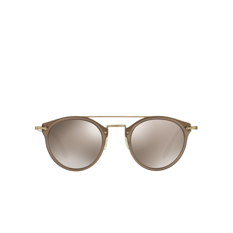 Occhiali da sole Oliver Peoples REMICK 14736G taupe - brushed gold - 1/4
