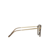 Occhiali da sole Oliver Peoples REMICK 14736G taupe - brushed gold - anteprima prodotto 3/4