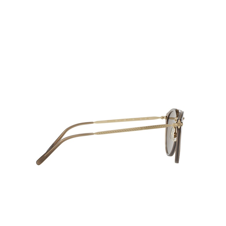 Occhiali da sole Oliver Peoples REMICK 14736G taupe - brushed gold - 3/4