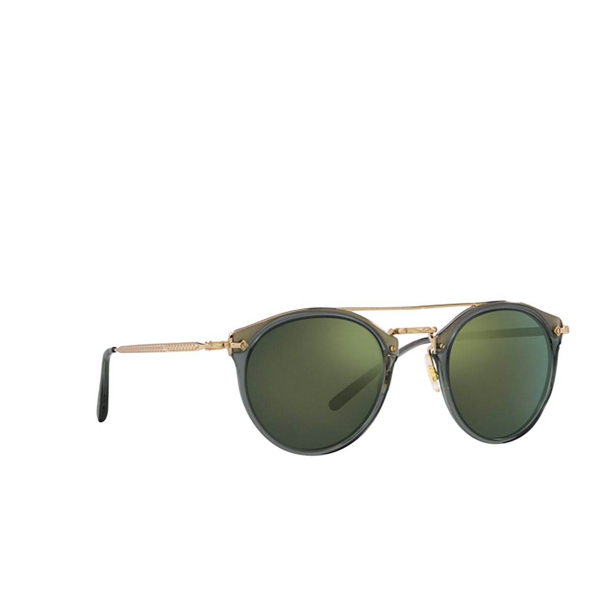 Oliver Peoples REMICK Sunglasses 15476R Ivy / Gold - three-quarters view