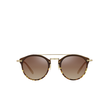 Gafas de sol Oliver Peoples REMICK 1756Q1 espresso / 382 gradient / gold - Vista delantera