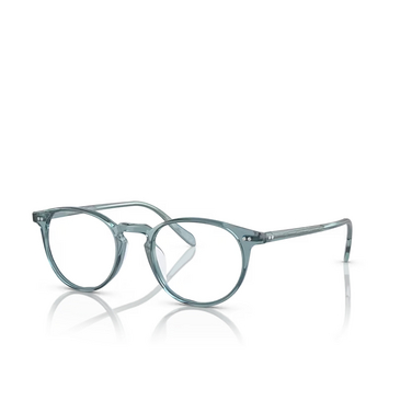 Oliver Peoples RILEY-R Eyeglasses 1617 washed teal - three-quarters view