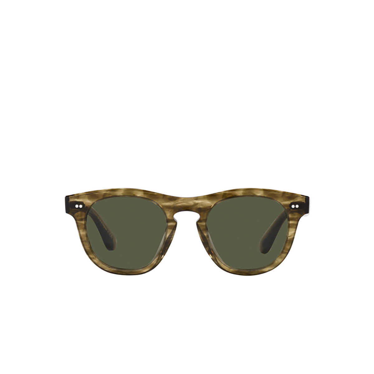 Oliver Peoples RORKE Sunglasses 173552 Soft Olive Gradient - front view