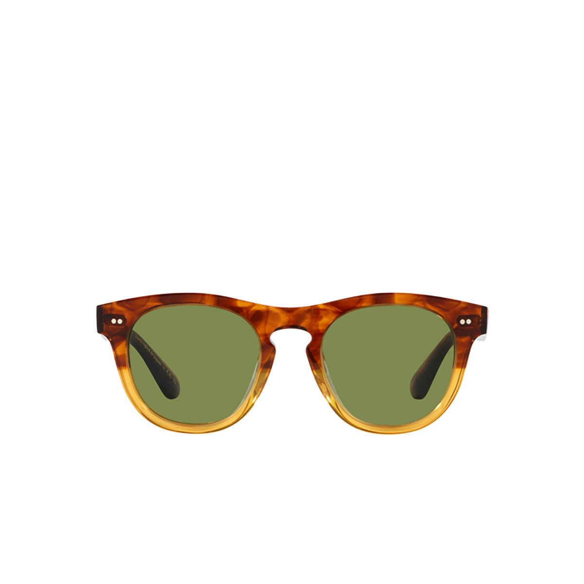 Oliver Peoples RORKE Sunglasses 175452 Dark Amber Gradient - front view