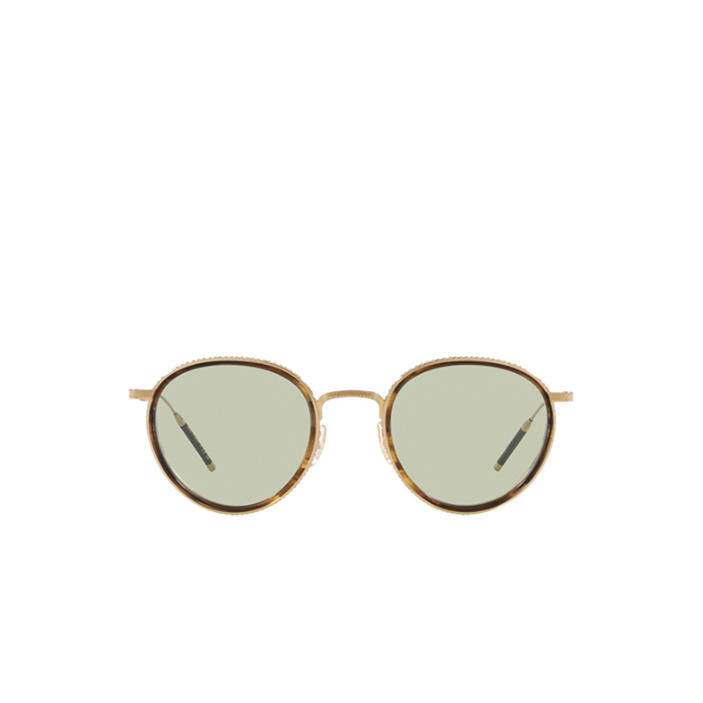 Oliver Peoples TK-8 Eyeglasses 5129 gold / tuscany tortoise - 1/4