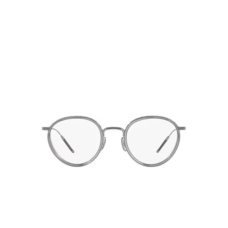Oliver Peoples TK-8 Eyeglasses 5254 silver / workman grey - 1/4