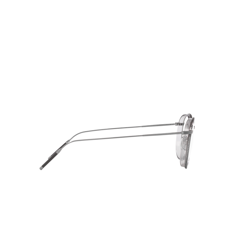 Oliver Peoples TK-8 Eyeglasses 5254 silver / workman grey - 3/4