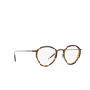 Oliver Peoples TK-8 Eyeglasses 5284 antique gold / espresso / 382 gradient - product thumbnail 2/4