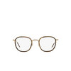 Oliver Peoples TK-9 Eyeglasses 5129 gold / tuscany tortoise - product thumbnail 1/4
