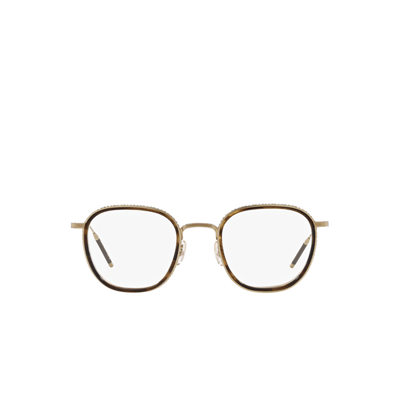 Oliver Peoples TK-9 Eyeglasses 5129 gold / tuscany tortoise - 1/4