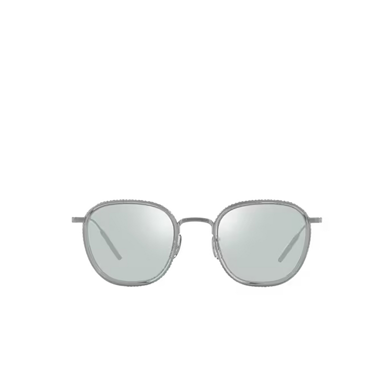 Oliver Peoples TK-9 Eyeglasses 5254 silver / workman grey - 1/4