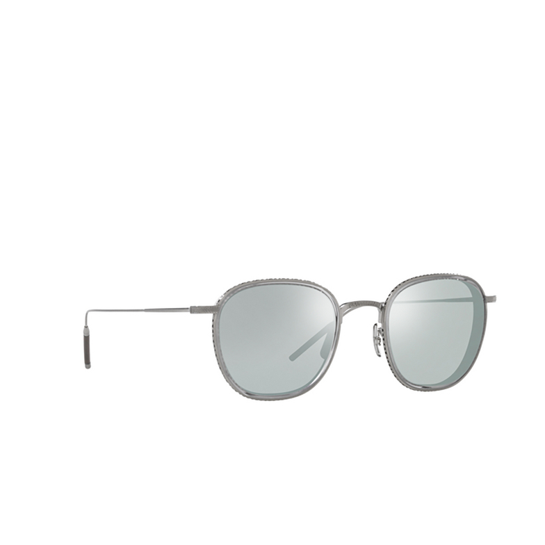 Oliver Peoples TK-9 Eyeglasses 5254 silver / workman grey - 2/4