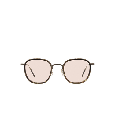 Oliver Peoples TK-9 Eyeglasses 5284 antique gold / espresso / 382 gradient - front view