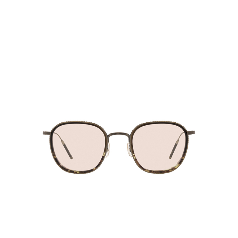 Oliver Peoples TK-9 Eyeglasses 5284 antique gold / espresso / 382 gradient - 1/4