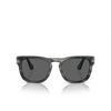 Persol ELIO Sunglasses 1192B1 striped grey - product thumbnail 1/4
