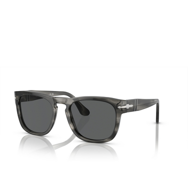 Persol ELIO Sunglasses 1192B1 striped grey - three-quarters view