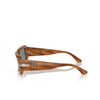 Persol FRANCIS Sunglasses 960/56 striped brown - product thumbnail 3/4