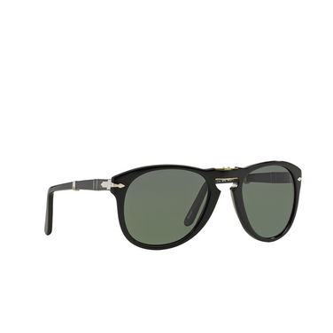 Persol PO0714 Sunglasses 95/58 black - three-quarters view