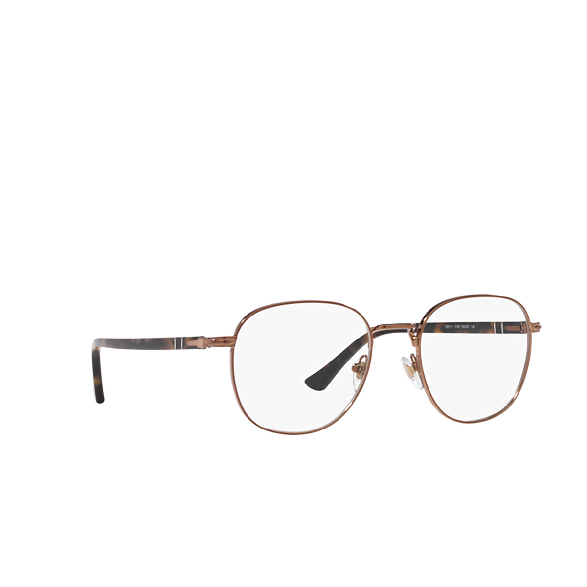 Persol PO1007V Eyeglasses 1148 Brown - three-quarters view