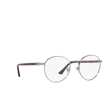 Persol PO1008V Korrektionsbrillen 513 gunmetal - Dreiviertelansicht