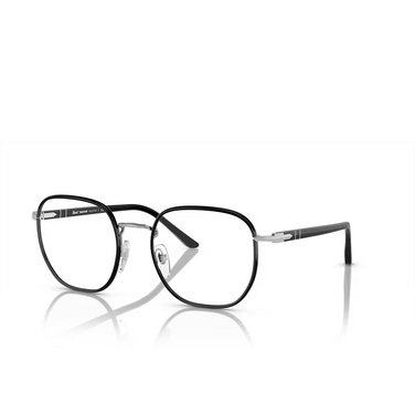 Persol PO1015SJ Sunglasses 1125GJ silver / black - three-quarters view