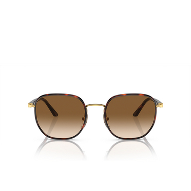 Persol PO1015SJ Sunglasses 112651 gold havana - front view